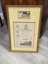 Framed Vintage 1920s Star Cars Print Ad Durant Motors Photo Woman Driver picture