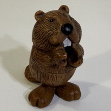 Vintage  Eager Beaver Plastic Beaver Pencil Sharpener picture