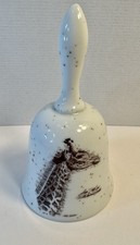 San Diego California Souvenir Bell Hand Painted By Mike Schnoor picture
