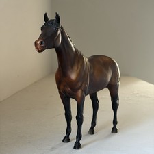 Vtg Breyer Traditional Horse No. 54 Trakehner with breed brand picture