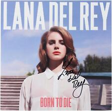 Lana Del Rey Born to Die Autographed Album Signed in Black Ink BAS picture