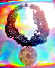 Navajo Zuni Shaman Healing Clairaudience Psychic Spirit Guide Beaded Necklace picture