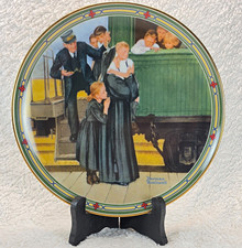 Knowles Norman Rockwell An Orphan's Hope 1987 American Dream Collector Plate picture
