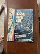2002 Hagstrom Nassau County (New York) Pocket Atlas Very Good Condition picture