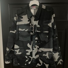 Propper Urban Woodland Camo Coat Medium-Regular Gray 4-Pocket BDU - New picture