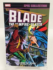 Blade Epic Collection Vol 1 His Name Is….Blade Marvel Comics TPB Paperback picture