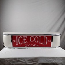 Ice Cold Sold Here 5 Cent Light Up Sign picture