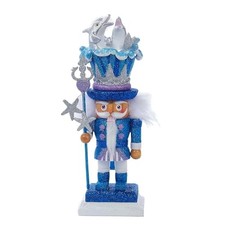 Kurt Adler Hollywood Dolphin Nutcracker, 12-Inch, Blue picture