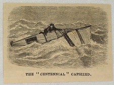 small 1881 magazine engraving~