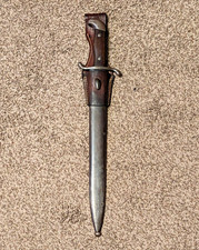 WWI Argentine 1909 Artillery Short Sword Bolo Machete WKC Solingen Intact Crest picture