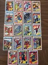 1990 Impel Marvel Universe Series 1 Card Lot (83) Stan Lee Venom Spider-Man picture