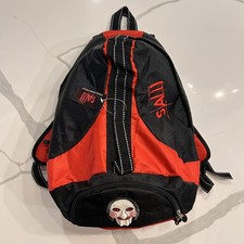 2007 SAW IV Jigsaw Billy Puppet Backpack Official Horror Movie Merch NWT picture