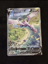 Aerodactyl V 180/196 Lost Origin Alt Full Art Holo Pokemon TCG English Card NM picture