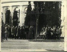 1921 Press Photo Burial of Unknown Soldier from World War I - lrx51293 picture