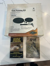 Gold Panning Kit Stansport Prospecting Equipment Bundle Set W/ 2 Vintage Books picture