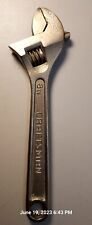Vintage Craftsman 8in 200mm Adjustable Wrench WF 44603 Forged USA Test & Working picture