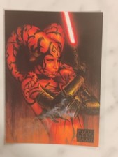 2012 Topps Star Wars Galaxy Series 7 #9 / DARTH TALONS' DARK REACH picture