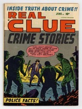 Real Clue Crime Stories Vol. 6 #4 VG+ 4.5 1951 picture