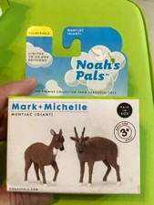 NOAH'S PALS Muntjac (Giant) Animal PVC figurine figure Model pair in box picture