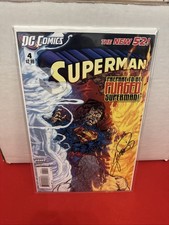 Superman #4 New 52 2012 Signed George Perez DC Comics picture