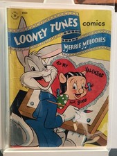 Vintage Looney Tunes Merrie Melodies Comics #53 1946 Dell Golden Age picture