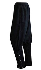 Runcati Mens Medieval Ankle Pants Renaissance Viking Pirate Costume Trouser picture