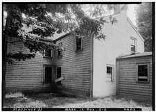 Roxbury MA Curtis House 1940 Rear Ell Historic American Buildings Survey picture
