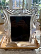 Waterford Crystal Somerset 5x7 Picture Frame Large 8x10 Fine Cut Glass Ireland picture