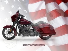 2020 Street Glide Special Flag Metal Sign 9