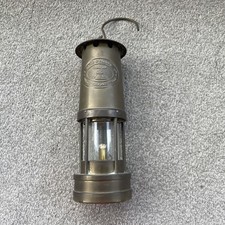 E. Thomas & Williams Cambrian Aberdare No. 56390 Brass Miners Lamp Vintage picture