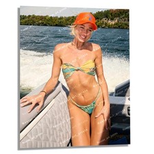 8x10 SOPHIE CUNNINGHAM RARE Bikini Boat Candid EXCLUSIVE HQ+ Photo Print SCU074 picture