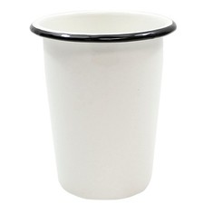 Tablecraft 80011 Enamelware Cup, 17 oz, 4.125
