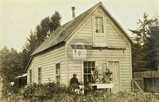 Indian Woman Selling Baskets c1909 CA California RPPC Photo Postcard COPY picture