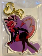 Helluva Boss Limited Keychain: Pin-Up Moxxie  **NEW SEALED** picture