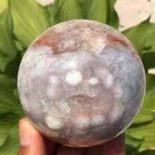 0.6kg Natural Agate Geode Ball Quartz Crystal Sphere Reiki Healing picture
