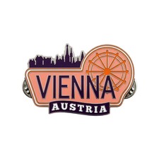 Vienna Austria Enamel Pin picture