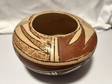 Hopi Pottery 7 Inch X 4 Inches Bowl Signed K. (Kathleen) Collateta picture