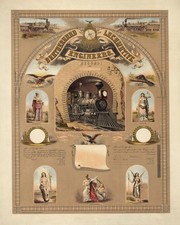 Brotherhood of Locomotive Engineers 1877 8x10 Print HT5134315 picture