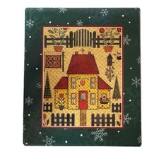 VTG lang ornament Welcome Home Artwork By Ellen Stouffer 1998 Christmas Holiday picture