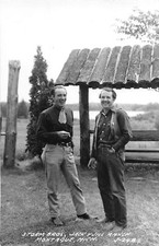 J38/ Montague Michigan RPPC Postcard c1940s Jack and Jill Ranch Storm Bros. 23 picture