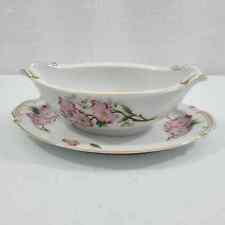 Imperial China Vintage Japan Gravy Bowl With Attached Underplate 12324-1TClo picture