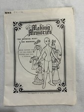 Vintage, Making Memories Victorian lady doll pattern picture