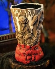 2026  Disney Parks Trader Sams Jack Skellington NBC Tiki Bar Mug with souvenir  picture
