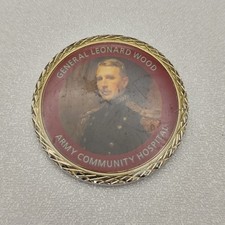 US Army General Leonard Wood ExcellenceChallenge Coin picture