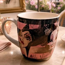 Disney Vile Vixens Coffee Mug Villains Ceramic Cup Cruella Evil Queen Ursula picture