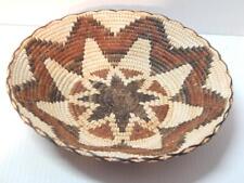 XTRA FINE VINTAGE PAPAGO INDIAN BASKET - POLYCHROME - ARIZONA - INVESTMENT GRADE picture