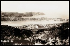 1930s Aoki Yokohama Japan Kanazawa Hakkei View Mt Takatori Vintage Postcard picture