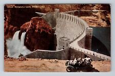 Phoenix AZ-Arizona, Roosevelt Dam, Antique, Vintage c1925 Postcard picture