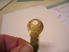 OEM Clum key antique Blank Dodge Bros. Auto Pat’d collectible Brass 1916 picture