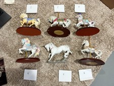 Lenox and Franklin Mint Carousel Horses picture